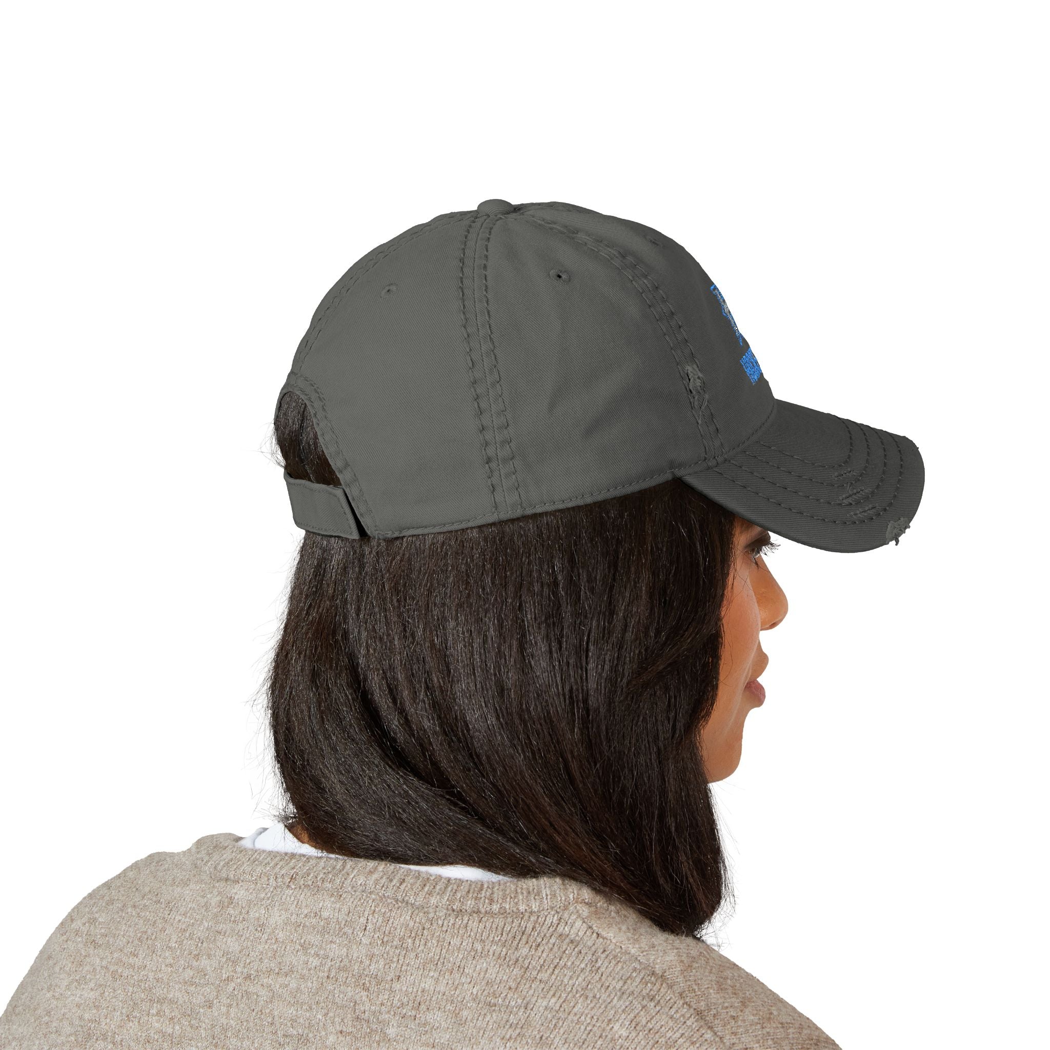 Hockey Lifer | Embroidered Distressed Dad Hat