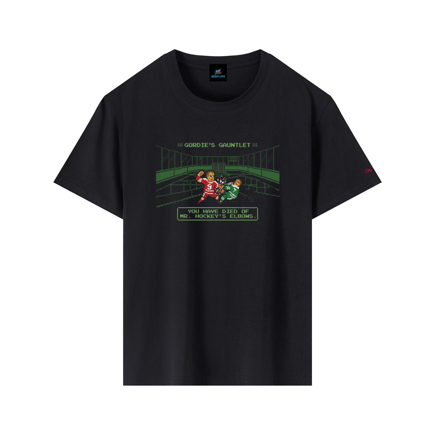 Gordie's Gauntlet | Gordie Howe® Collection | Lightweight Pure Cotton Tee