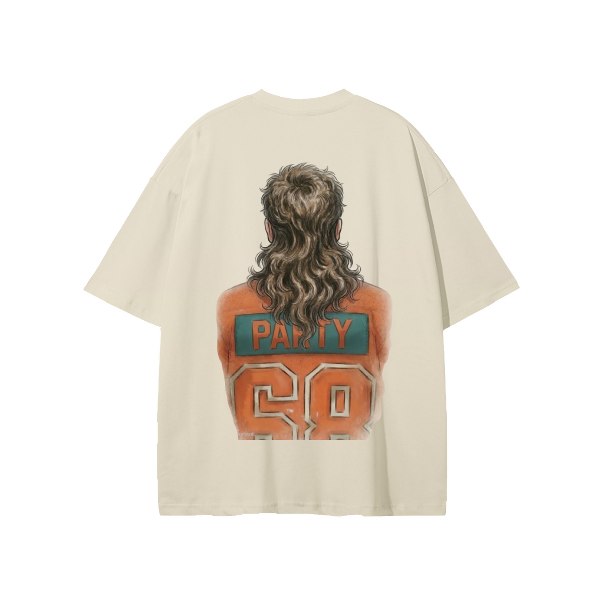 Party Flow | Relaxed Pure Cotton Tee