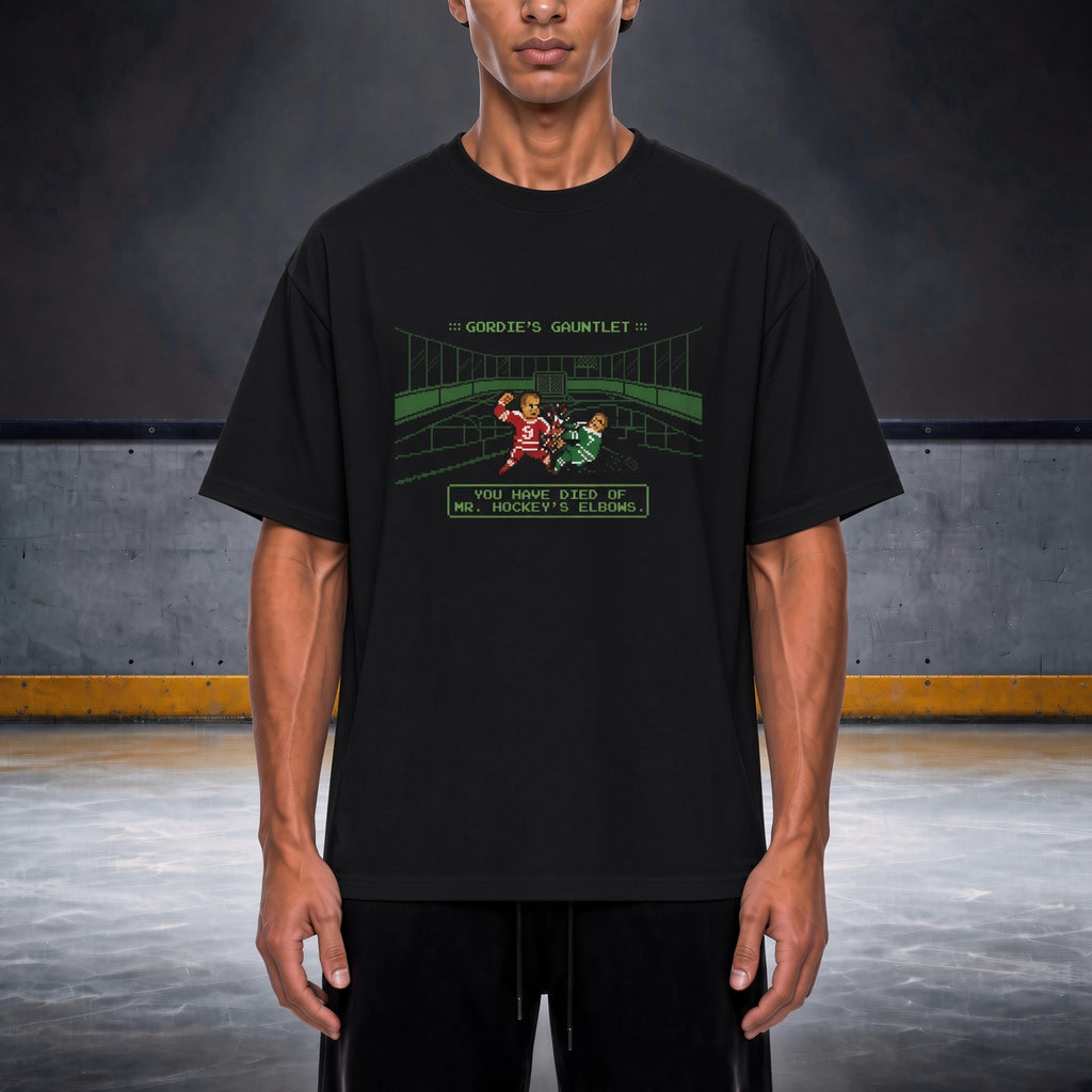 Gordie's Gauntlet | Gordie Howe® Collection | Relaxed Pure Cotton Tee