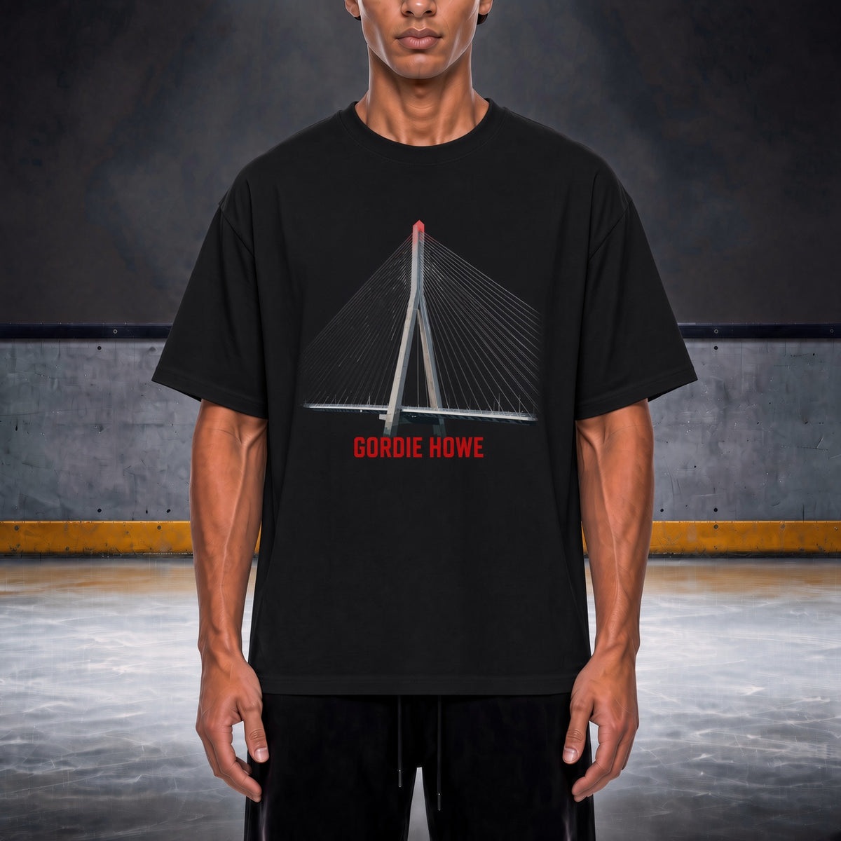 Bridge | Gordie Howe® Collection | Relaxed Pure Cotton Tee