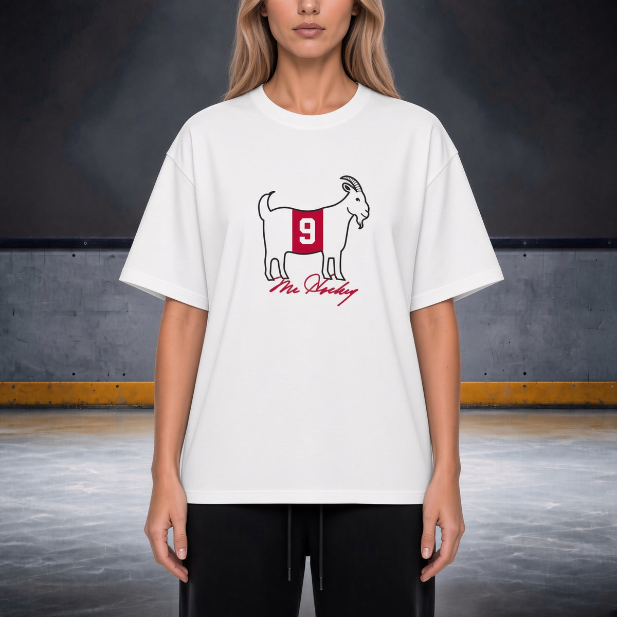 Goat | Gordie Howe® Collection | Relaxed Pure Cotton Tee