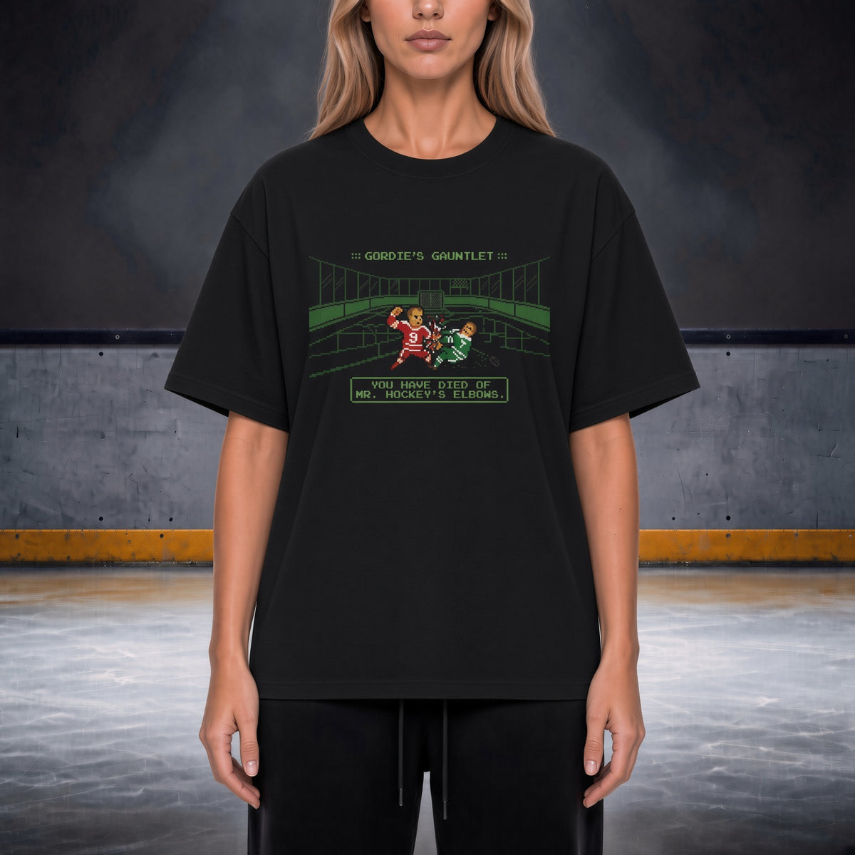 Gordie's Gauntlet | Gordie Howe® Collection | Relaxed Pure Cotton Tee