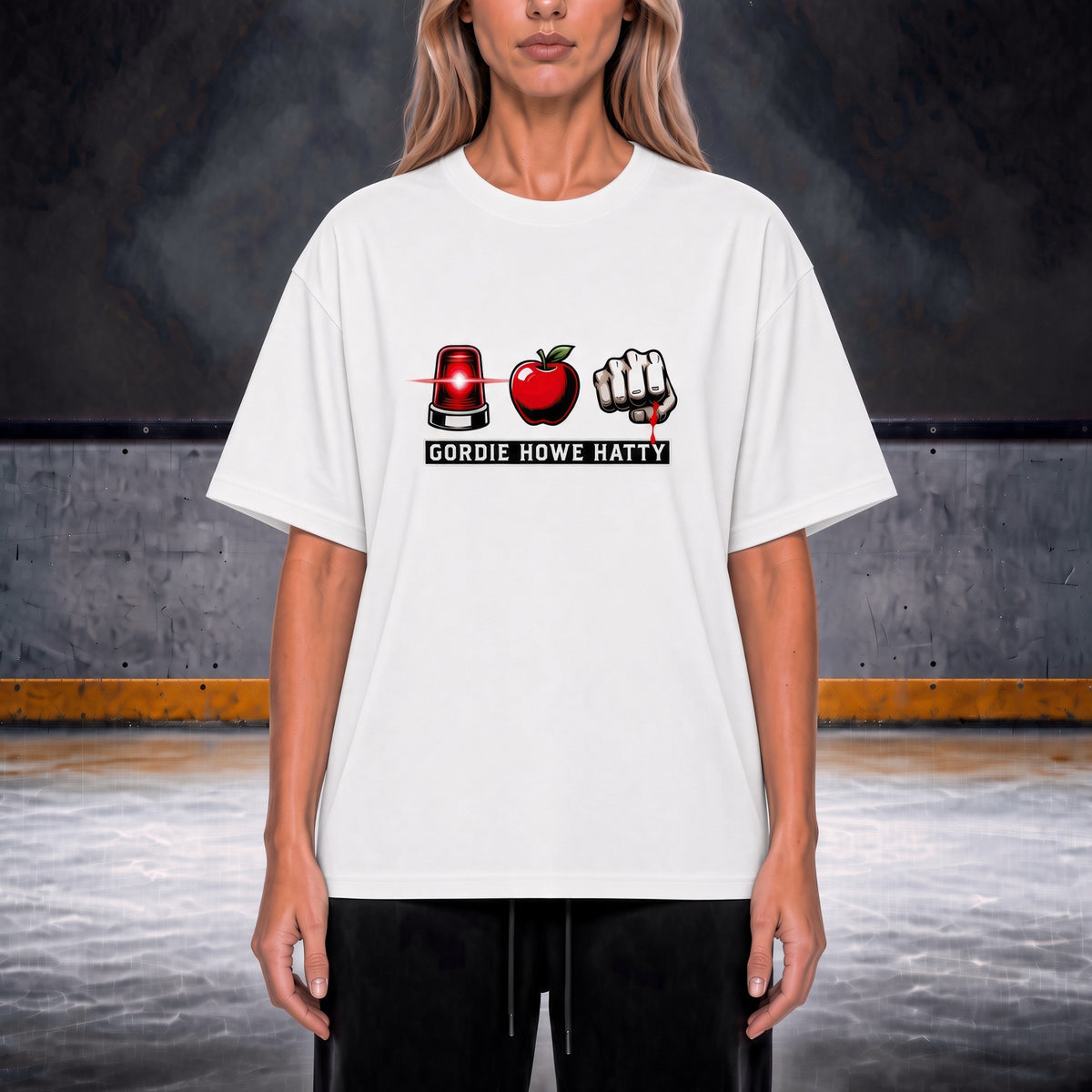 Gordie Howe Hatty | Gordie Howe® Collection | Relaxed Pure Cotton Tee